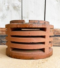 Reclaimed Squat Pepper Pot Gas Cowl with Side Louvres