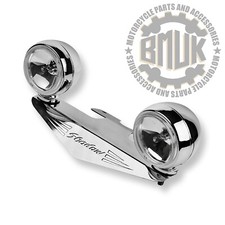 Honda VT 125 Shadow VT125 Light Bar Headlight Driving Spot Bracket Ramp + Lights