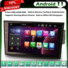 64GB Android 12 Car Stereo GPS