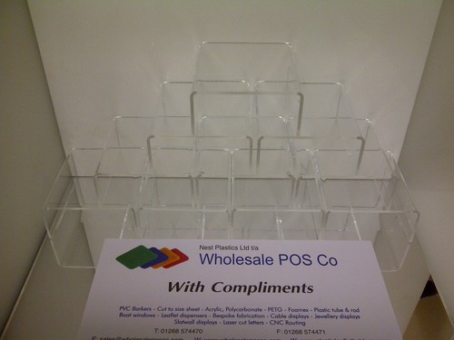 Clear acrylic perspex stands - clear,