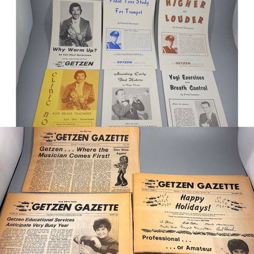 Getzen gazette lot - gazette,