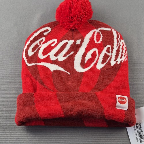 Coca cola beanie bobble hat - cola,