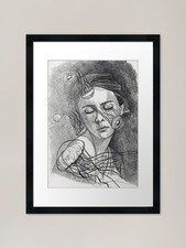 Sea Anemone Framed Art Print