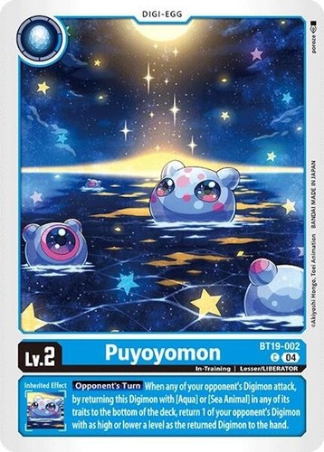 Digimon puyoyomon bt19 - digimon, [bt19-002]
