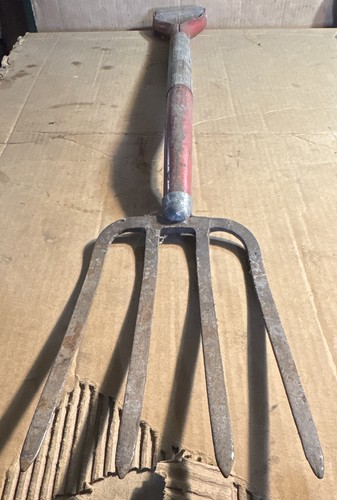 Antique tine potato fork - antique,