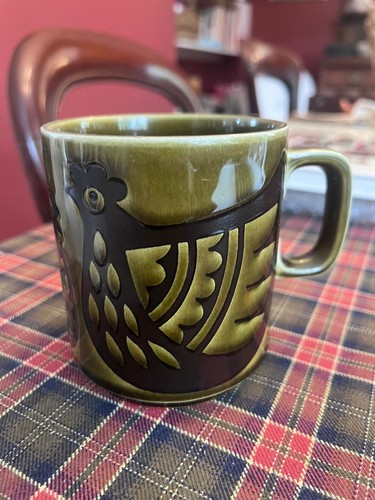 Vintage hornsea chicken - vintage, coffee
