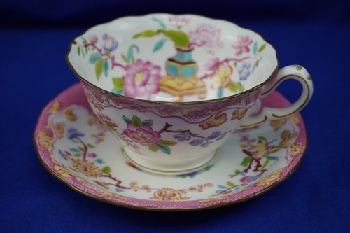 Minton cockatrice pink cup - minton, (1)