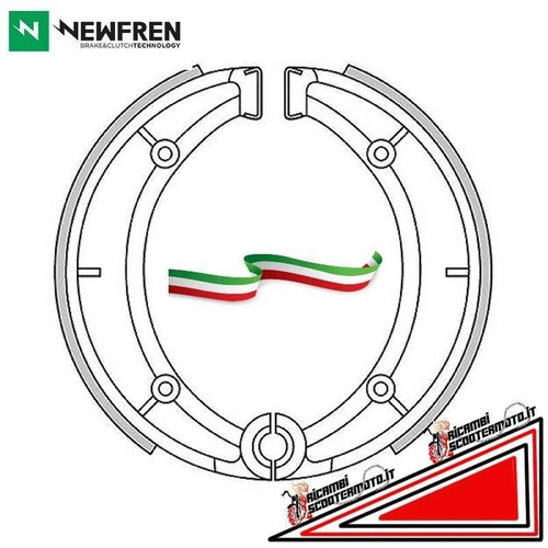 Gf0201 brake shoes moto morini - moto,