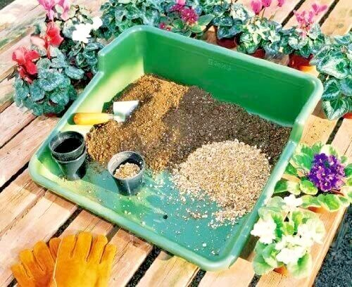 Garden plastic potting - 2,