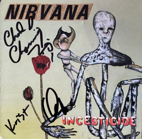 Nirvana incesticide signed - nirvana,