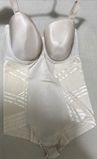 M&S MAGICWEAR FIRM CONTROL ULTIMATE SHAPING UNDERWIRED BODYSUIT NUDE SIZE 40D