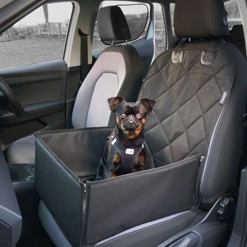 Dog car seat with - dog,