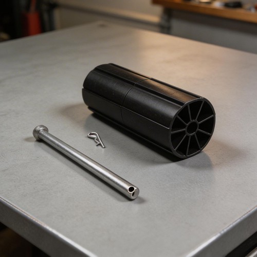 Deck roller and rod assembly - deck,