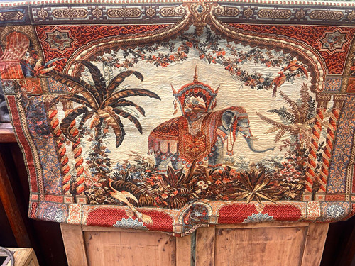 Large vintage elephant - large,