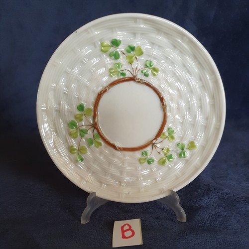 Belleek shamrock weave pattern - shamrock,