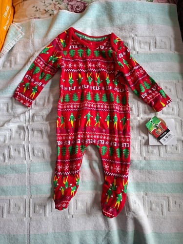 Elf babygrow age months - age, 0-3