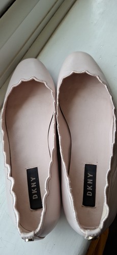 Dkny leather light pink - pink, flat