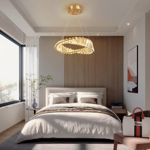 Crystal chandelier led ceiling - chandelier,