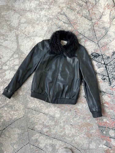 Reiss leather jacket - reiss,