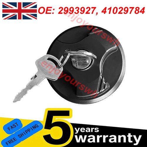Locking fuel cap - locking, with