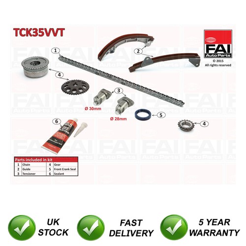 Timing chain kit - timing, sjr