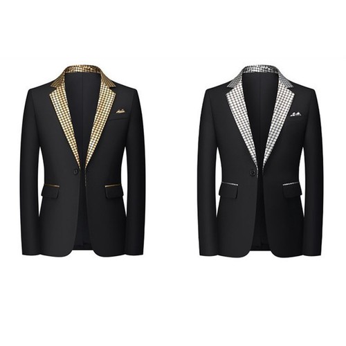 Performance suit sequin blazer - performance,