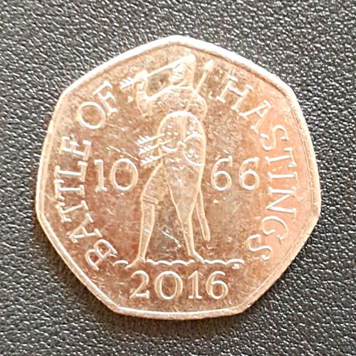 50p coin 2016 - uk,