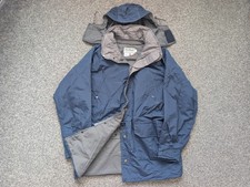 Vintage LL Bean Maine Warden Parka Mens Large Blue Jacket USA Gore Tex Coat Ski