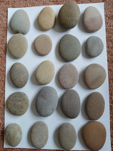 Small smooth pebbles - 20,