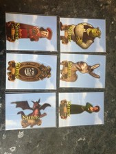 Shrek: Stand-Up Character Cards Complete Chase Set by Dart Flipcards 2001
