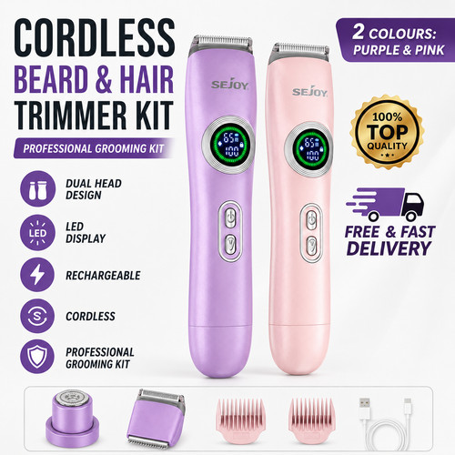 Cordless beard hair trimmer - cordless,
