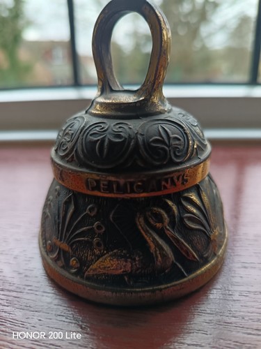 Vintage brass sanctuary bell - sanctuary,