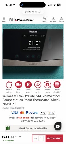 Vaillant sensocomfort vrc720 - vrc720,