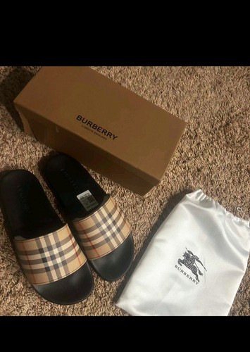 Burberry nova check - nova, slides