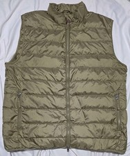 GANT Green Down Gilet Padded Body Warmer Jacket - Size Large 22" P2P 