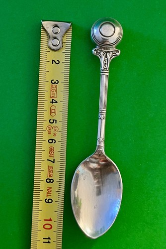 Vintage silver plate - silver, crown