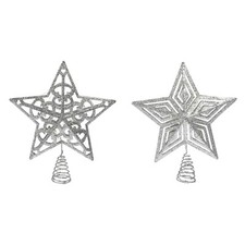 Silver Star Christmas Tree