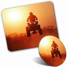 Mouse Mat & Coaster Set - ATV
