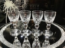 4 x Thomas Webb Hand Cut