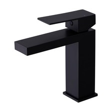Matte Black Basin Mixer Tap