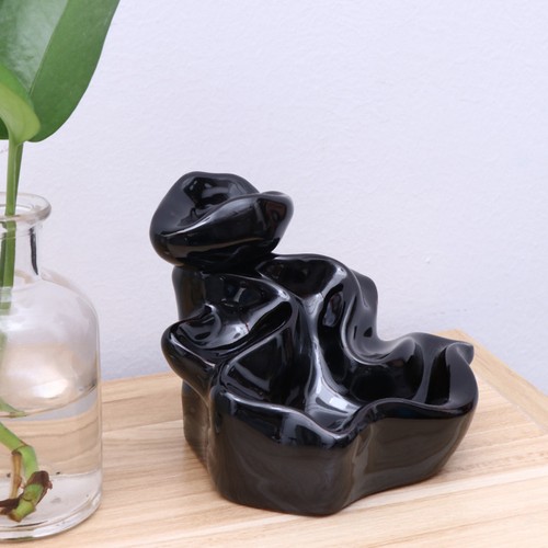 Ceramic incense smoke cone - ceramic,