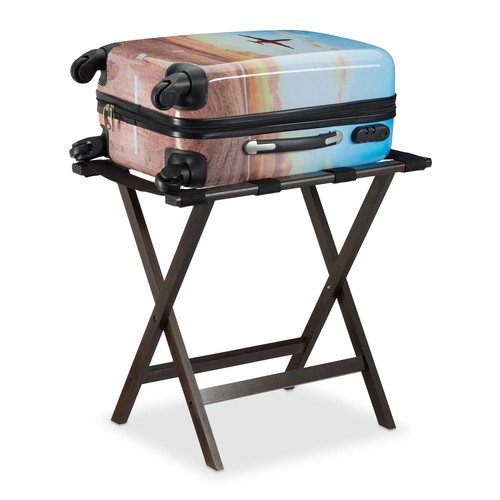 Luggage rack folding suitcase - rack,