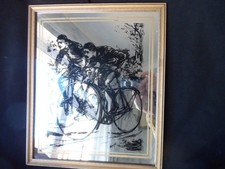 FRAMED MIRROR GEORGE MOORE SPRINT KANGAROO & ROVER SAFETY (Bicycles)