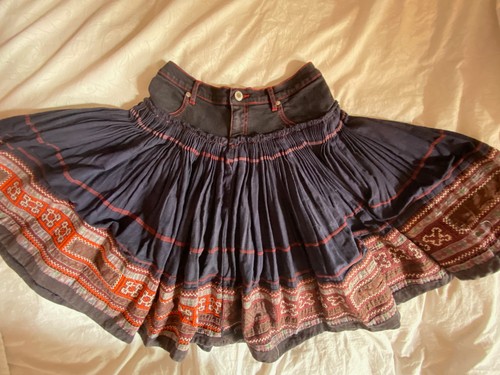 Thai hmong pleated embroidered - pleated,
