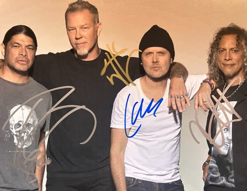 Metallica signed original - metallica,