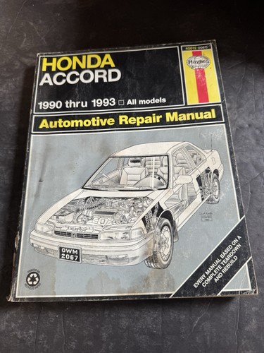 Honda accord 1990 1993 shop - accord,