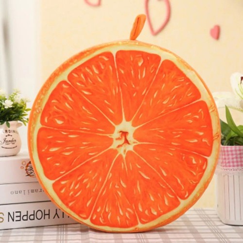 Colorful fruit chair cushions - colorful,