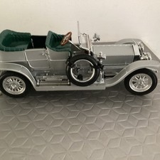 Franklin Mint 1986 1:24 1907 Rolls Royce Silver Ghost Diecast Model