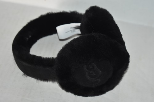 Ugg earmuffs black shearling - ugg,