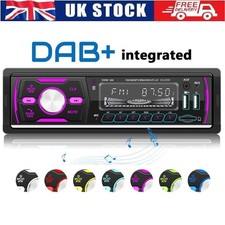 DAB+ Single 1 DIN Car Radio